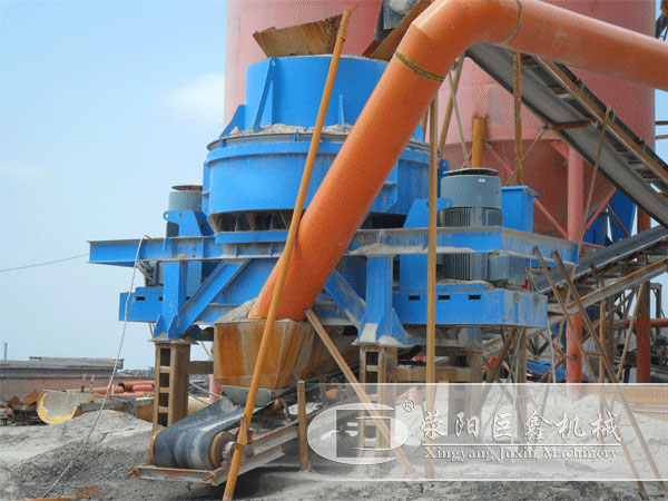 沖擊式制砂機(jī)客戶現(xiàn)場